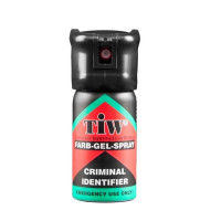 Obranný sprej TIW Gel s barvou 40ml