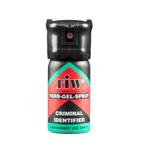 Obranný sprej TIW Gel s barvou 40ml