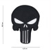 Nášivka PVC Punisher černá