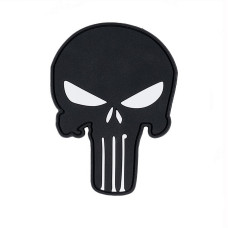 Nášivka PVC Punisher černá