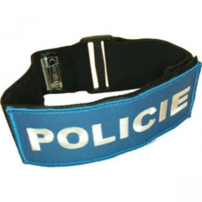 Rukávová páska panel - POLICIE - vyšitá