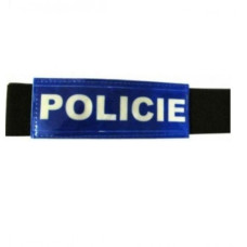 Rukávová páska panel - POLICIE - reflexní