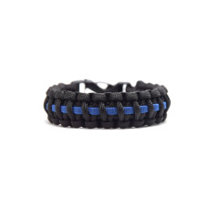 Paracord náramek Blue Line