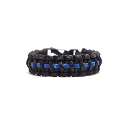 Paracord náramek Blue Line