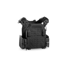 Nosič Plátu Openland QR MOLLE plate carrier - černý