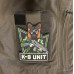 Nášivka 3D PVC K-9 Unit - glow