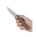Zavírací nůž Z100 -PLAIN EDGE ,LINER LOCK, G10
