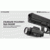 Zbraňová svítilna Nitecore NPL30 - 1200 lm, 2x CR123A