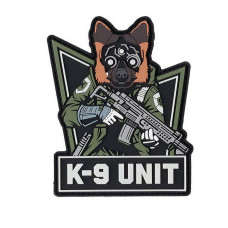 Nášivka 3D PVC K-9 Unit - glow