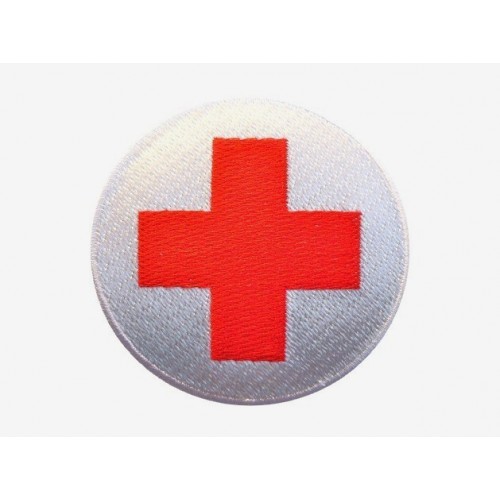 Nášivka zdravotník červený kříž