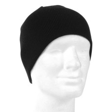 Čepice BEANIE pletená - černá