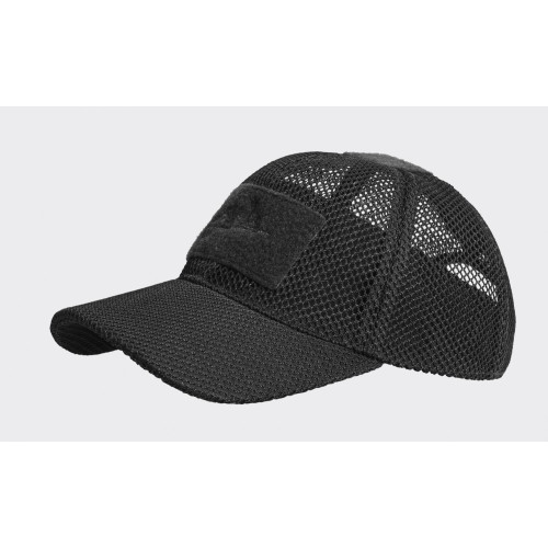 Kšiltovka Helikon MESH Baseball velcro - černá