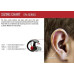 Špunty do uší SUREFIRE EP3 -  pasivní ochrana sluchu - černé