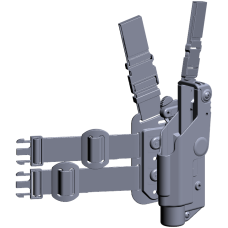 Taktické pouzdro GLOCK 17/19 s TLR1/2