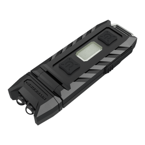 Dobíjecí klíčová svítilna THUMB - USB  85lm s možností naklápění hlavy svítilny 