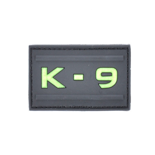 Nášivka K-9 plast Glow