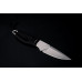 Pevný nůž P100 s Kydex pouzdro černa-černý paracord