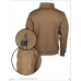 Mikina Tactical 1/3 zip Dark Coyote