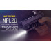 Podvěsná zbraňová svítilna Nitecore NPL20 - 460 lm, 1x CR123A