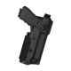 Služební pouzdro VegaHolster ZOOM Glock 17/19 s světlo-laser