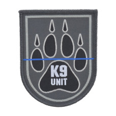Nášivka K9 UNIT blue line - textilní