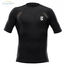 Unisex funkční tričko Scutum Wear Erik, krátký rukáv, černé